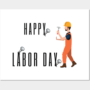 happy labor day Posters and Art